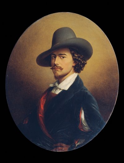 画家エドゥアルド・エンダー 作： Johann Nepomuk Ender