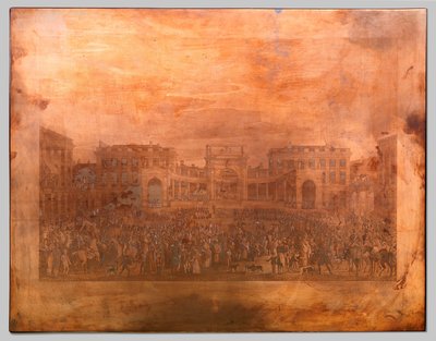 ブリュッセルのウィリアム1世へのオマージュ 作： Johann Nepomuk Gibèle