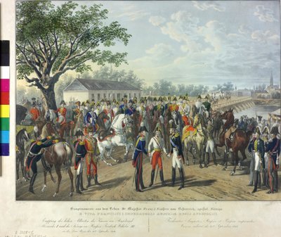 1814年、ウィーンでの同盟国君主のレセプション 作： Johann Nepomuk Hoechle