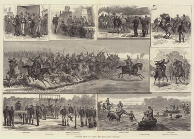 オーストリアの軍事生活、ハンガリーの夫 作： Johann Nepomuk Schonberg