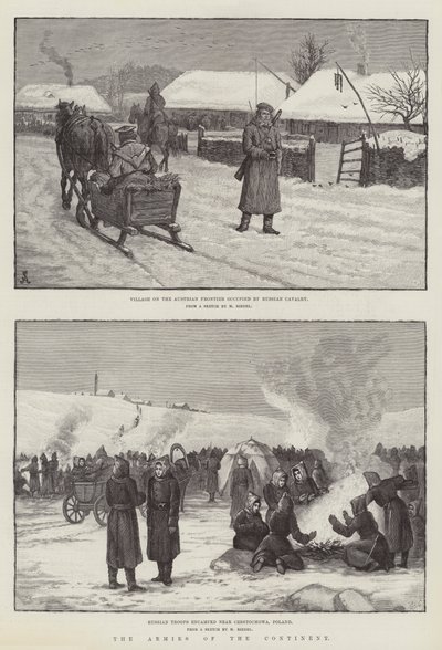 大陸の軍隊 作： Johann Nepomuk Schonberg