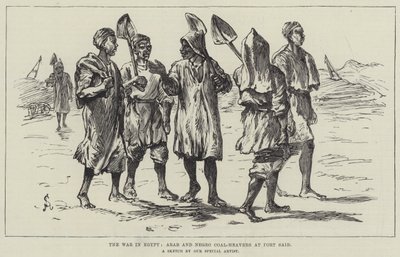 ポートサイドでのエジプト、アラブ、およびバックコールヒーバーでの戦争 作： Johann Nepomuk Schonberg