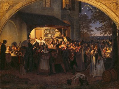 ミュンヘン・ガーデン・フェスティバル 作： Johann Peter Hasenclever