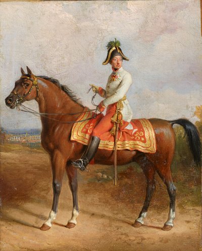 馬に乗ったカール大公 作： Johann Peter Krafft