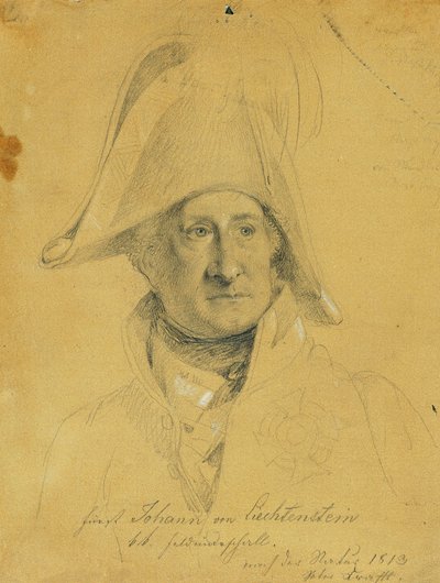 リヒテンシュタインのヨハン王子 作： Johann Peter Krafft