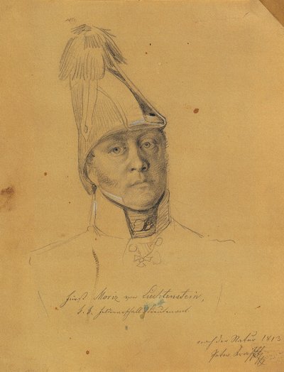 リヒテンシュタインのモリッツ王子 作： Johann Peter Krafft