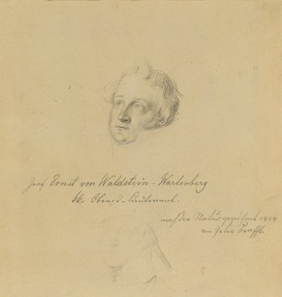 ヴァルトシュタイン＝ヴァルテンベルク伯エルンスト 作： Johann Peter Krafft