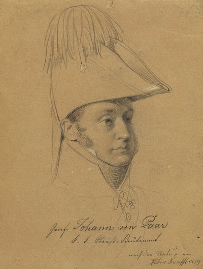 ヨハン・フォン・パール伯爵 作： Johann Peter Krafft