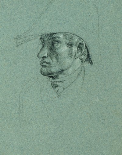 「フランツ皇帝のプレスブルグからの帰還」の頭書斎 作： Johann Peter Krafft