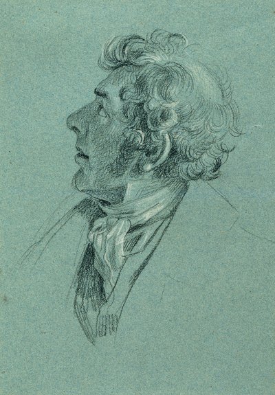 「フランツ皇帝のプレスブルグからの帰還」の頭書斎 作： Johann Peter Krafft