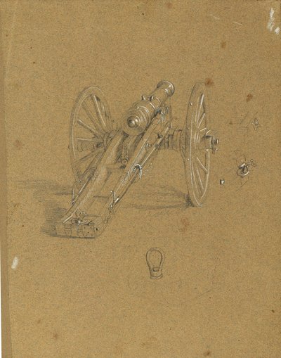 迫撃砲付きガンキャリッジ 作： Johann Peter Krafft