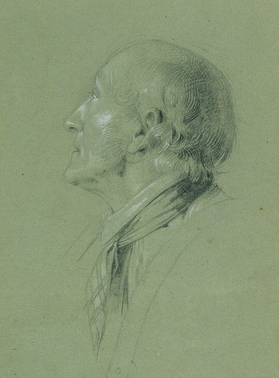 「ラントヴェーア人の帰郷」のための肖像習作 (1817) 作： Johann Peter Krafft