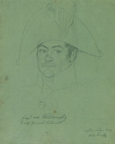 ピーター・ミハイロヴィッチ・ヴォルコンスキー王子 1776-1852, 1814. 作： Johann Peter Krafft