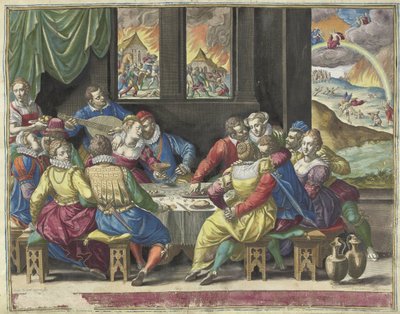 最後の審判を待つ人類 Ita erit et adventus filii hominis (オブジェクトのタイトル) 作： Johann Sadeler (I)
