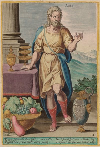 アセル、c。 1585年。 作： Johann Sadeler I