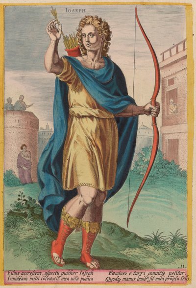 ベンジャミン、1585年頃 作： Johann Sadeler I