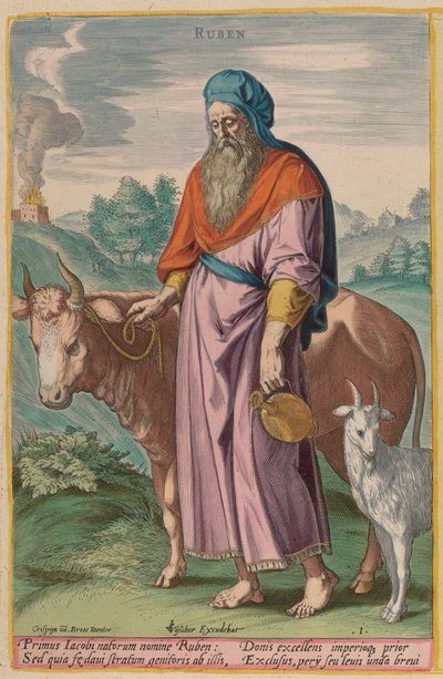 ルーベン、1585年頃 作： Johann Sadeler I