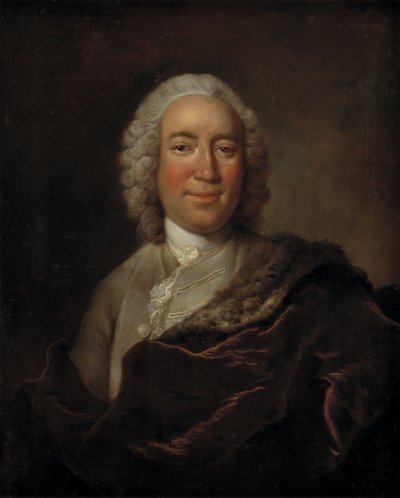 デンマーク王立クンストカマーのキュレーター、ゲルハルト・モレル（キャンバスに油彩） 作： Johann Salomon (after) Wahl