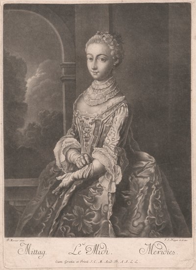 正午 作： Johann Simon Negges