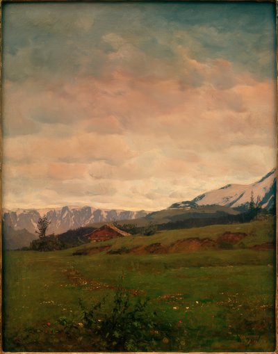 山の春 作： Johann Sperl