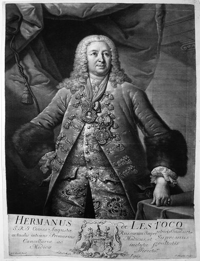 ジャン・アルマン・ド・レストック伯爵 1692-1767 作： ヨハン・ステングリン