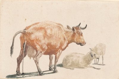 放尿牛 作： Johann Teyler, after Paulus Potter