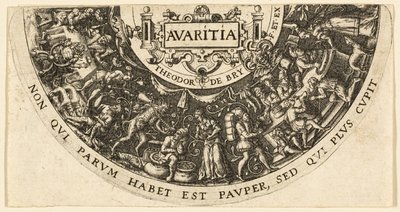 貪欲 作： Johann Theodor de Bry