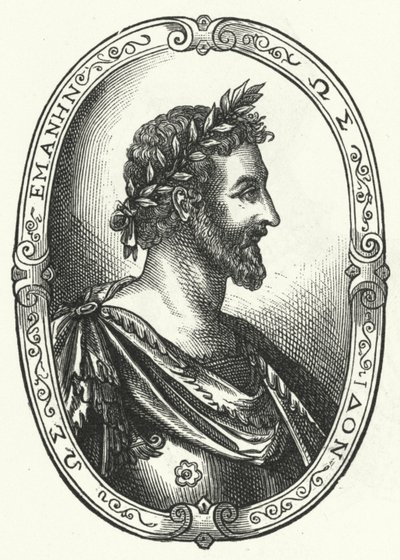 ピエール・ロンサール（フランスの詩人）（エングレービング 作： Johann Theodor de Bry