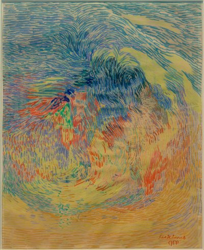 Les Xhorres、1900 作： Johan Thorn Prikker