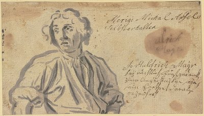 自画像 作： Johann Ulrich Mayr