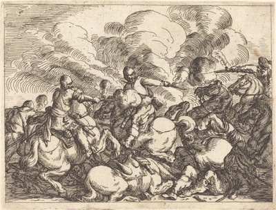 さまざまな戦いの気まぐれ 作： Johann Wilhelm Baur