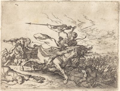 さまざまな戦いの気まぐれ 作： Johann Wilhelm Baur