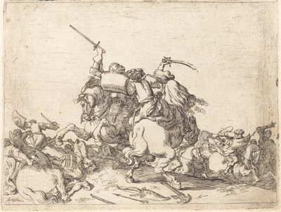 さまざまな戦いの気まぐれ 作： Johann Wilhelm Baur