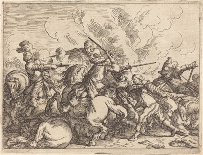 様々な戦いの気まぐれ、1635年。 作： Johann Wilhelm Baur