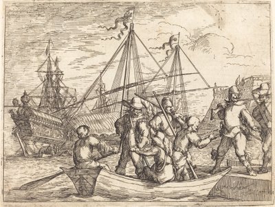 1635年の「Capricci di varie battaglie」。 作： Johann Wilhelm Baur