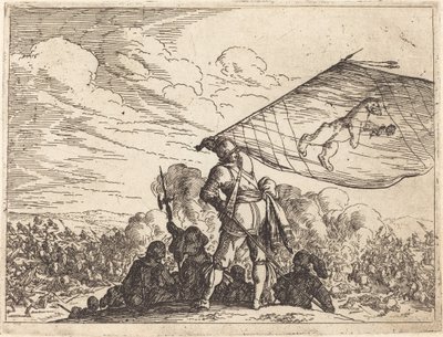 様々な戦いの気まぐれ、1635年。 作： Johann Wilhelm Baur