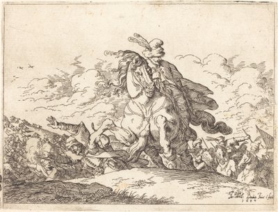 様々な戦いの気まぐれ、1635年。 作： Johann Wilhelm Baur