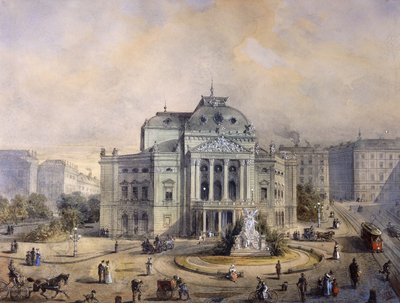 フォルクスシアター、ウィーン 作： Johann Wilhelm Frey