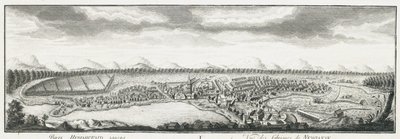 ネビヤンスク工場の眺め、1735年頃 作： Johann Wilhelm Lürsenius