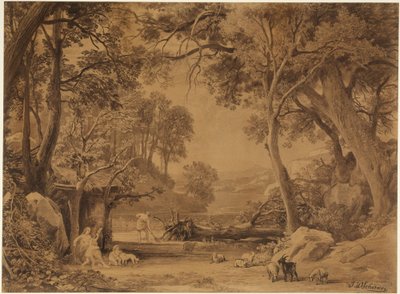  作： Johann Wilhelm Schirmer