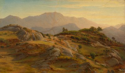 チビテッラの風景 作： Johann Wilhelm Schirmer