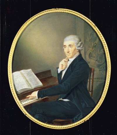 ジョセフハイドンc.1795 作： Johann Zitterer