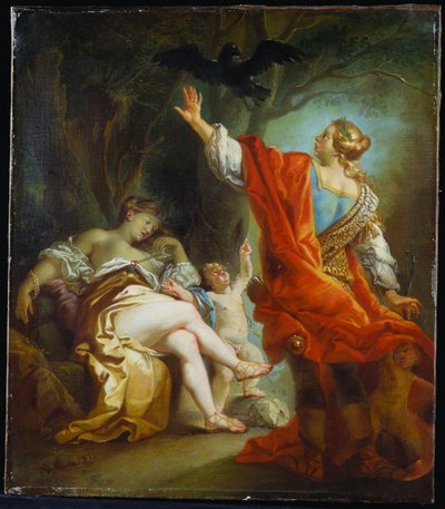 アポロ殺害コロニス、1759 作： Johan Joseph Zoffany