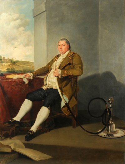 Barrock ParkとRickerbyのJames Graham、1786年 作： Johan Joseph Zoffany