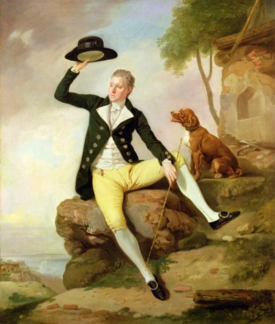 パトリック・ヒートリー、1783-87年頃（キャンバスに油彩） 作： Johann Zoffany