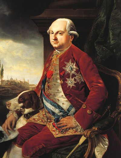 パルマ公フェルディナンドの肖像（パルマ 作： Johann Zoffany