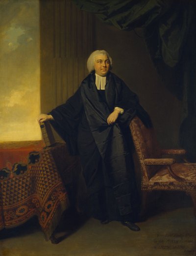 フィリップ・コックス牧師の肖像 作： Johann Zoffany