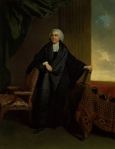 The Reverend Philip Cocks（1736-97）（油彩・キャンバス 作： Johann Zoffany
