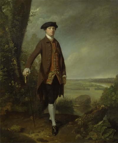 トーマス・ル・ブラン、1765-70年頃 作： Johan Joseph Zoffany