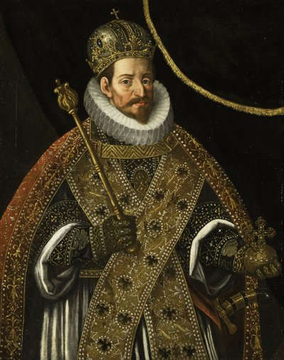 神聖ローマ帝国皇帝マティアス (1557-1619) 作： Johann or Hans von (circle of) Aachen